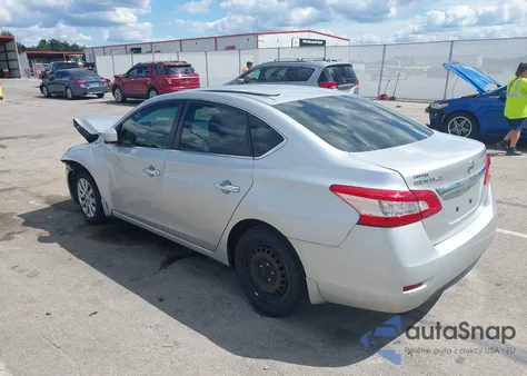 2015 Nissan Sentra S from USA, damaged, VIN 3N1AB7AP1FY272948